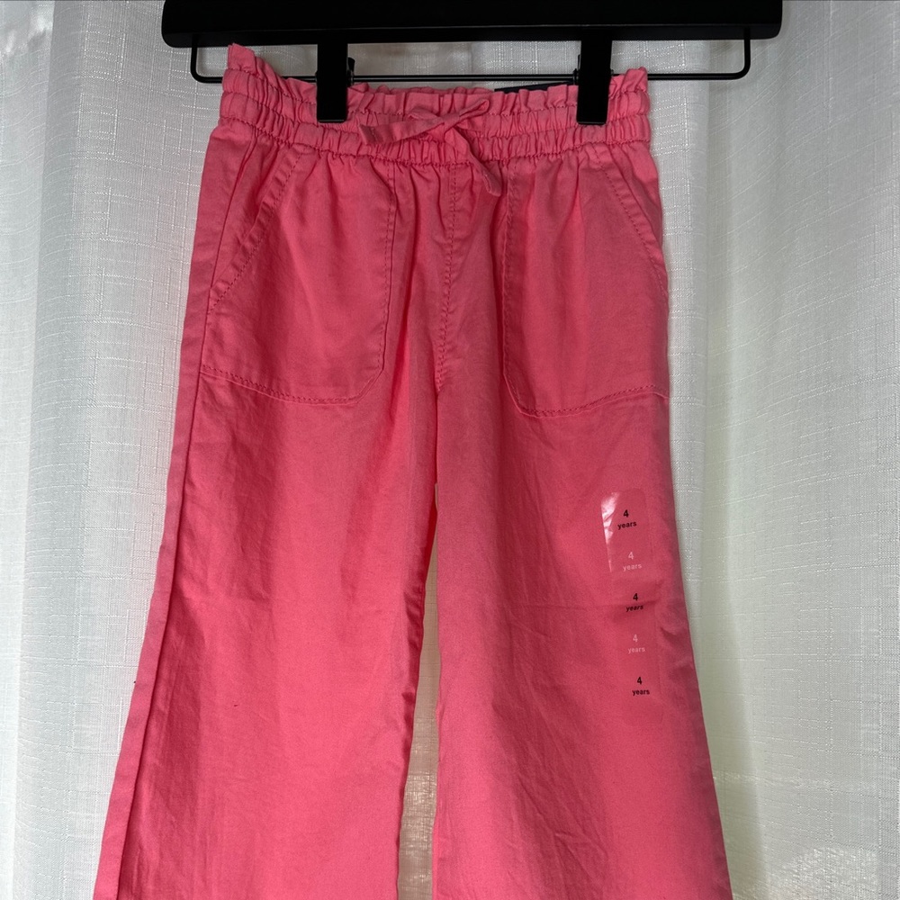 Baby Gap drawstring pants pink size 4T NEW